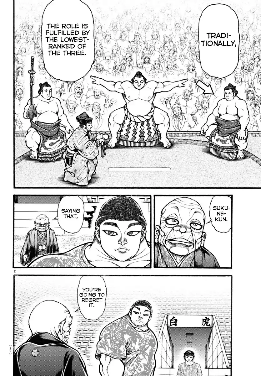 Baki Dou (2018) Ch. 27 Baki vs Sukune