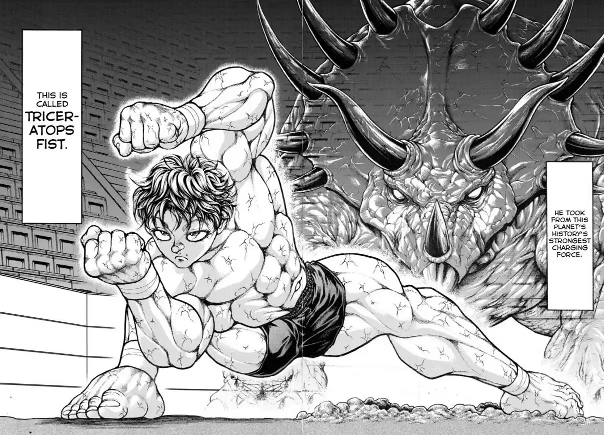 Baki Dou (2018) Ch. 31 Triceratops Fist