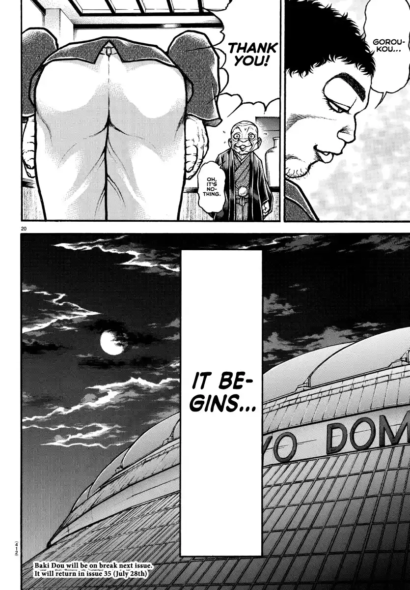 Baki-Dou (2018) Chapter 129