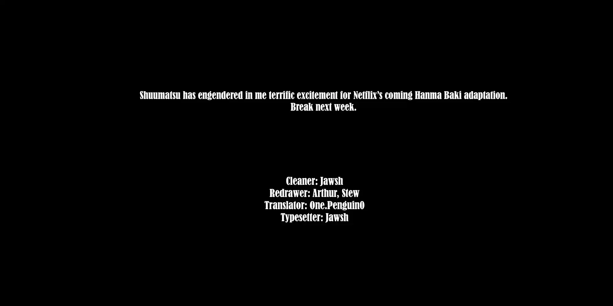 Baki-Dou (2018) Chapter 97