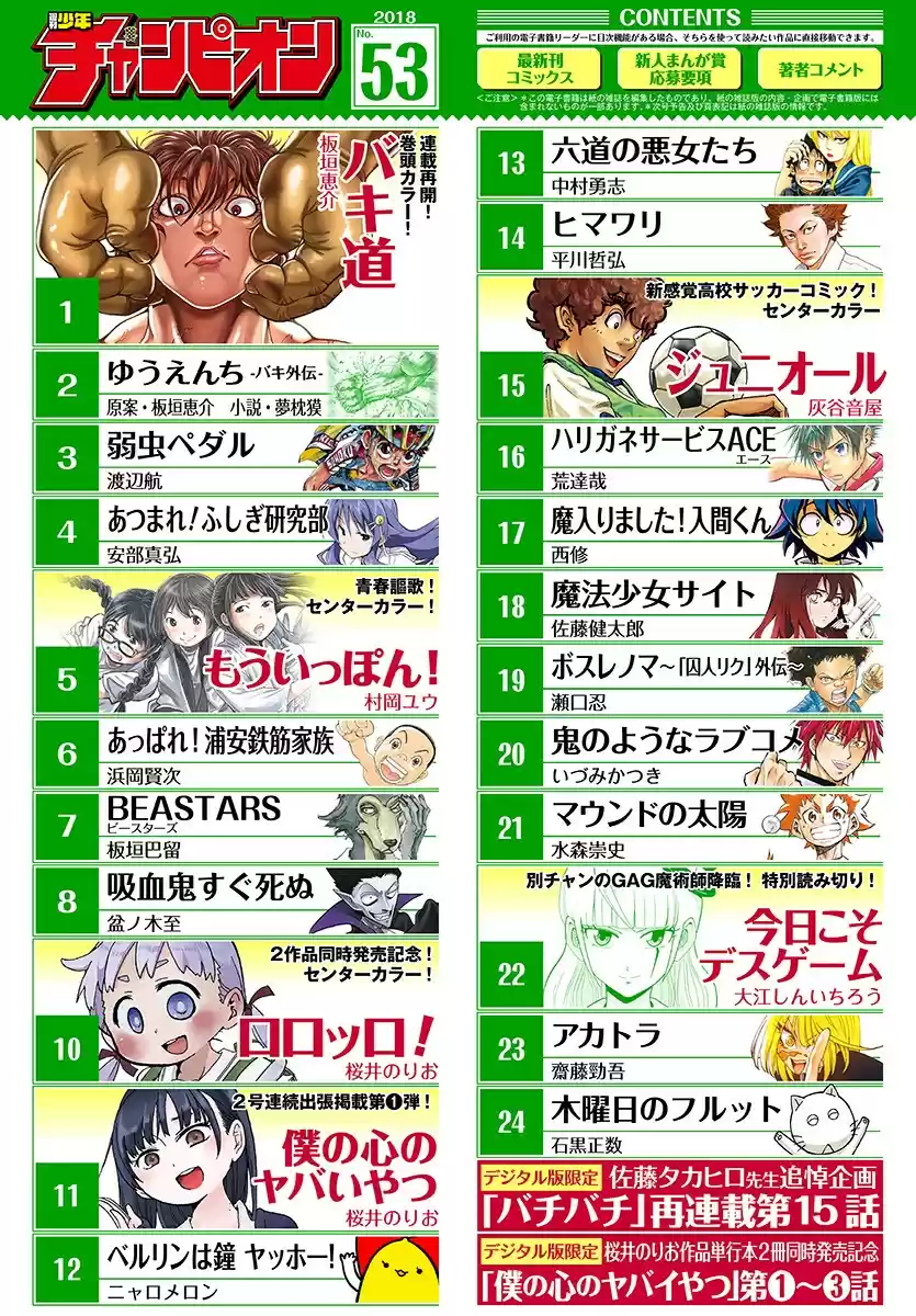 Baki Dou (2018) Vol. 2 Ch. 15.5 Special chapter "GAIA"