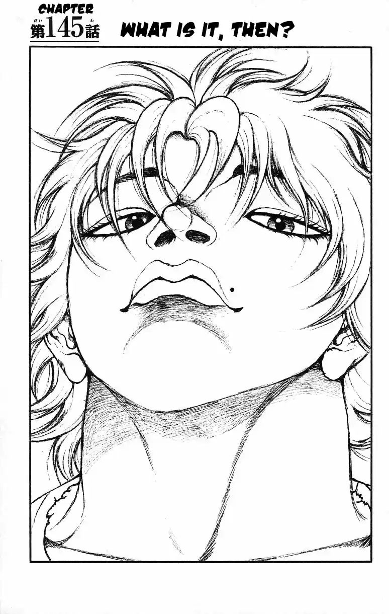 Baki Dou Vol. 17 Ch. 145 What is it then!!?