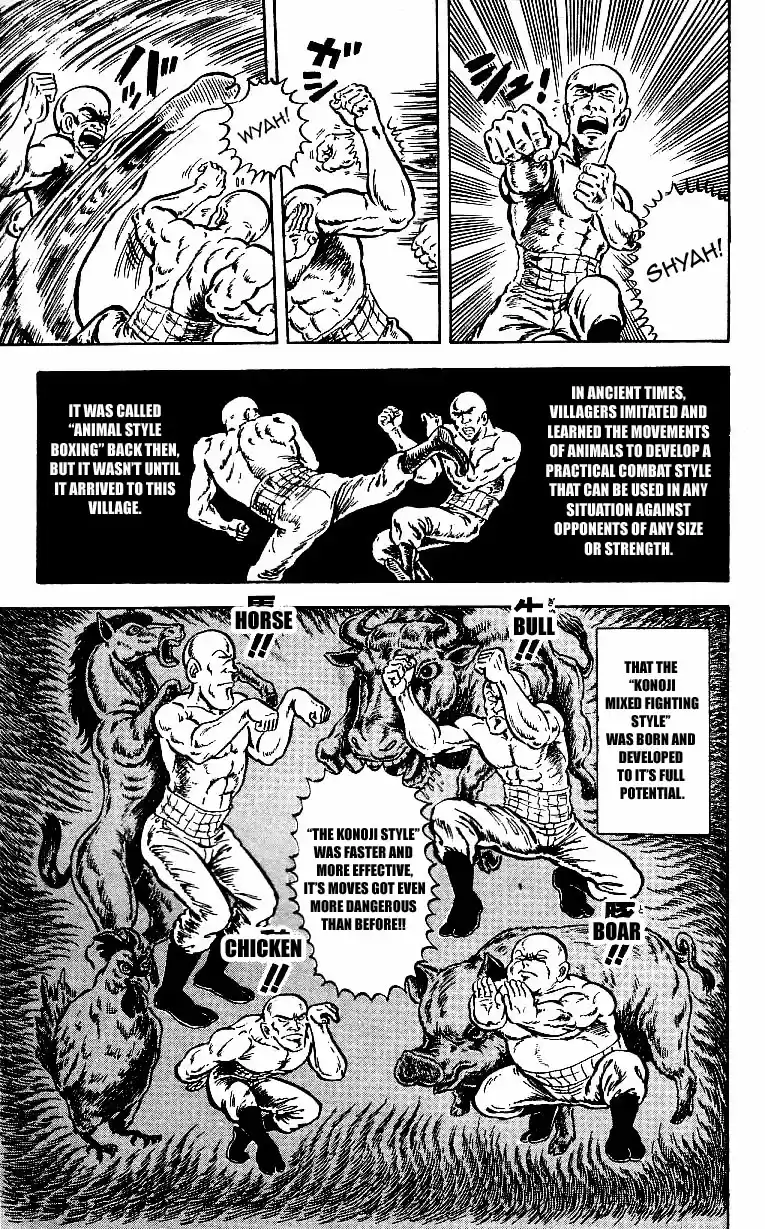 Baki Dou Vol. 17 Ch. 150 Severity