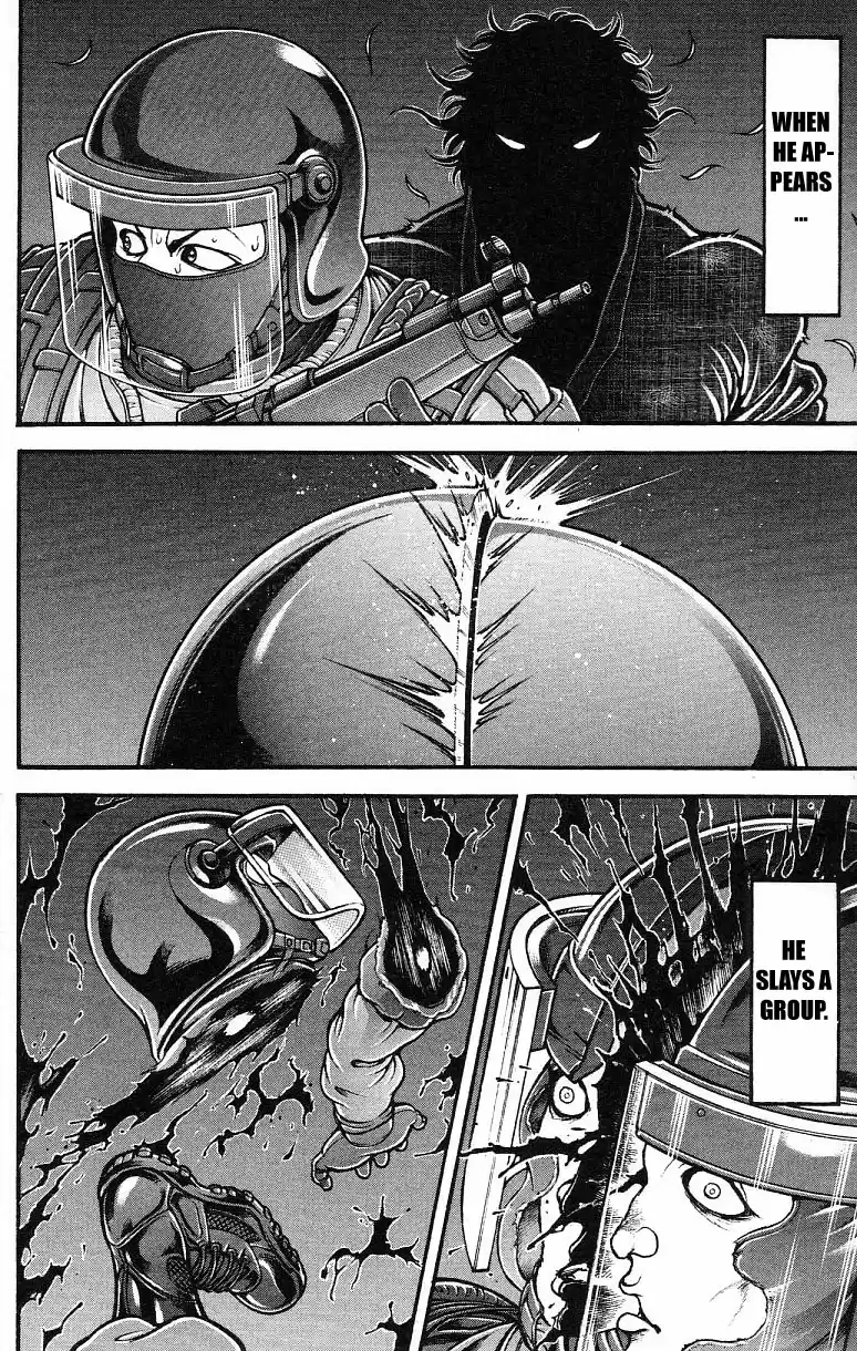 Baki Dou Vol. 17 Ch. 152 One hit kill