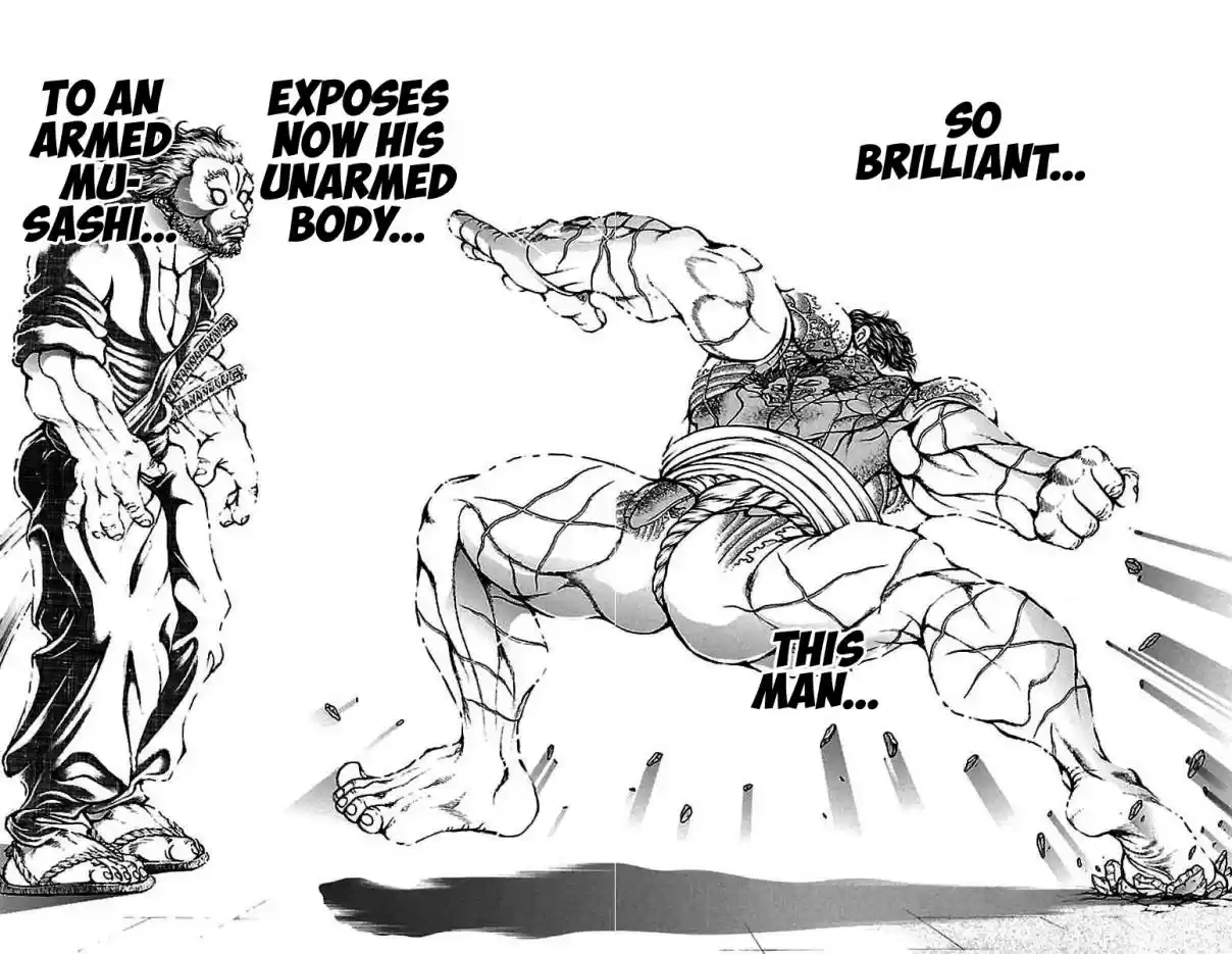 Baki Dou Vol. 18 Ch. 161 Fist Master vs Sword Master