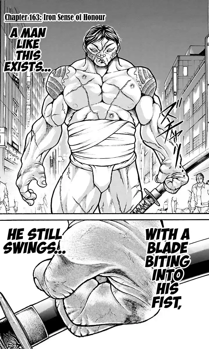 Baki Dou Vol. 19 Ch. 163 Iron Sense of Honour