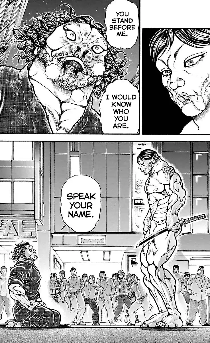 Baki Dou Vol. 19 Ch. 163 Iron Sense of Honour