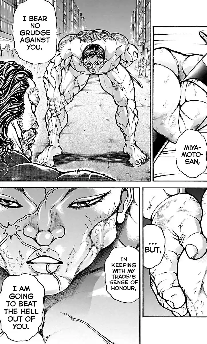Baki Dou Vol. 19 Ch. 163 Iron Sense of Honour