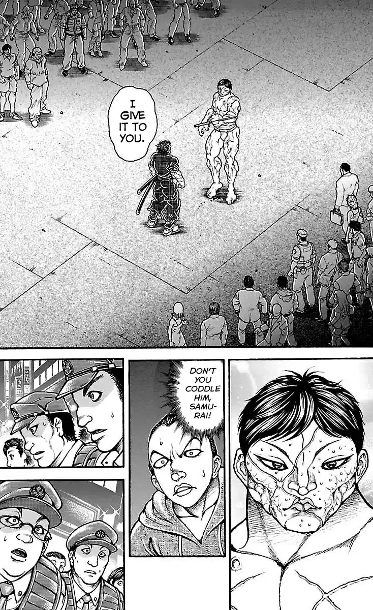 Baki Dou Vol. 19 Ch. 165 Hanayama ryuu's Caring