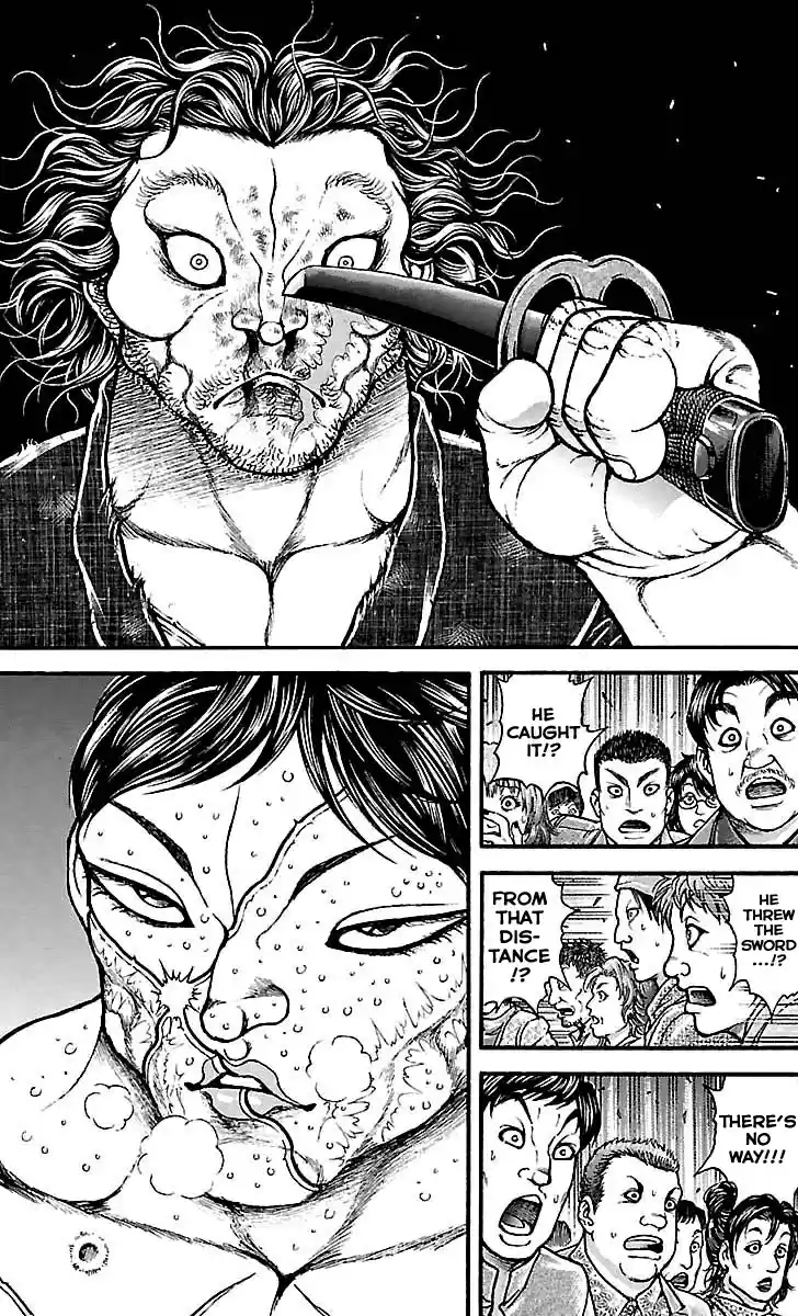 Baki Dou Vol. 19 Ch. 165 Hanayama ryuu's Caring