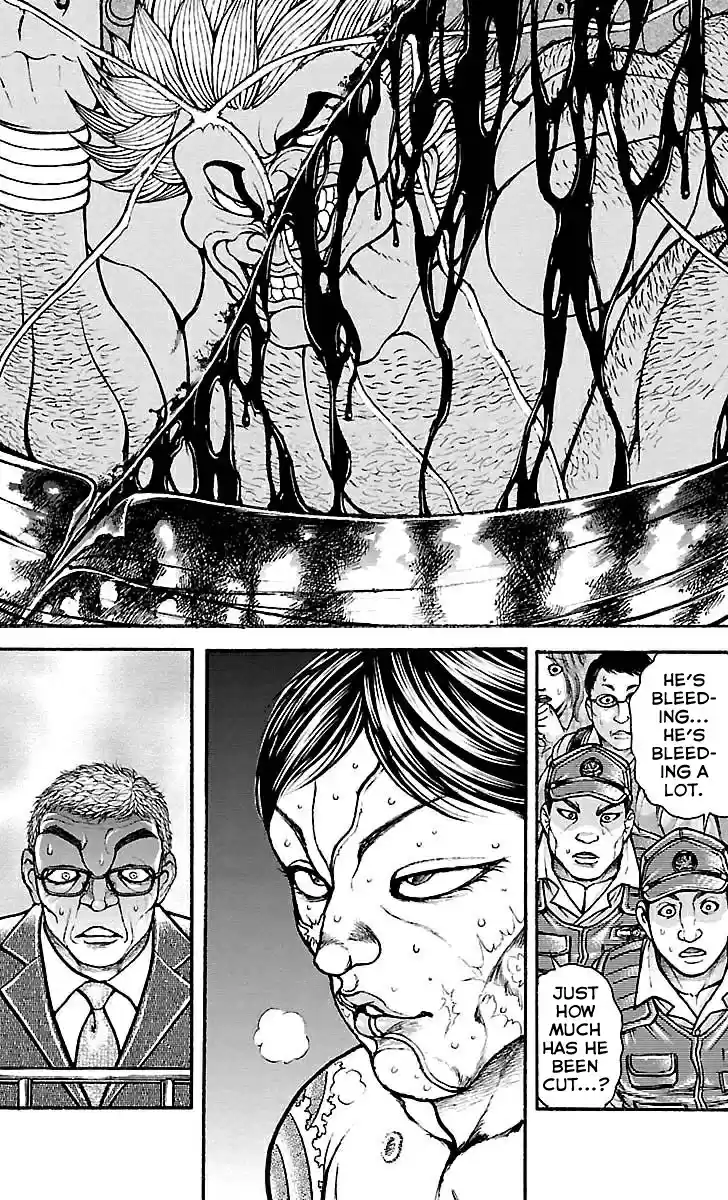 Baki Dou Vol. 19 Ch. 165 Hanayama ryuu's Caring