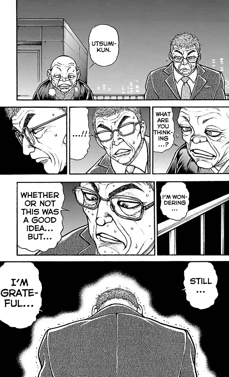 Baki Dou Vol. 19 Ch. 165 Hanayama ryuu's Caring