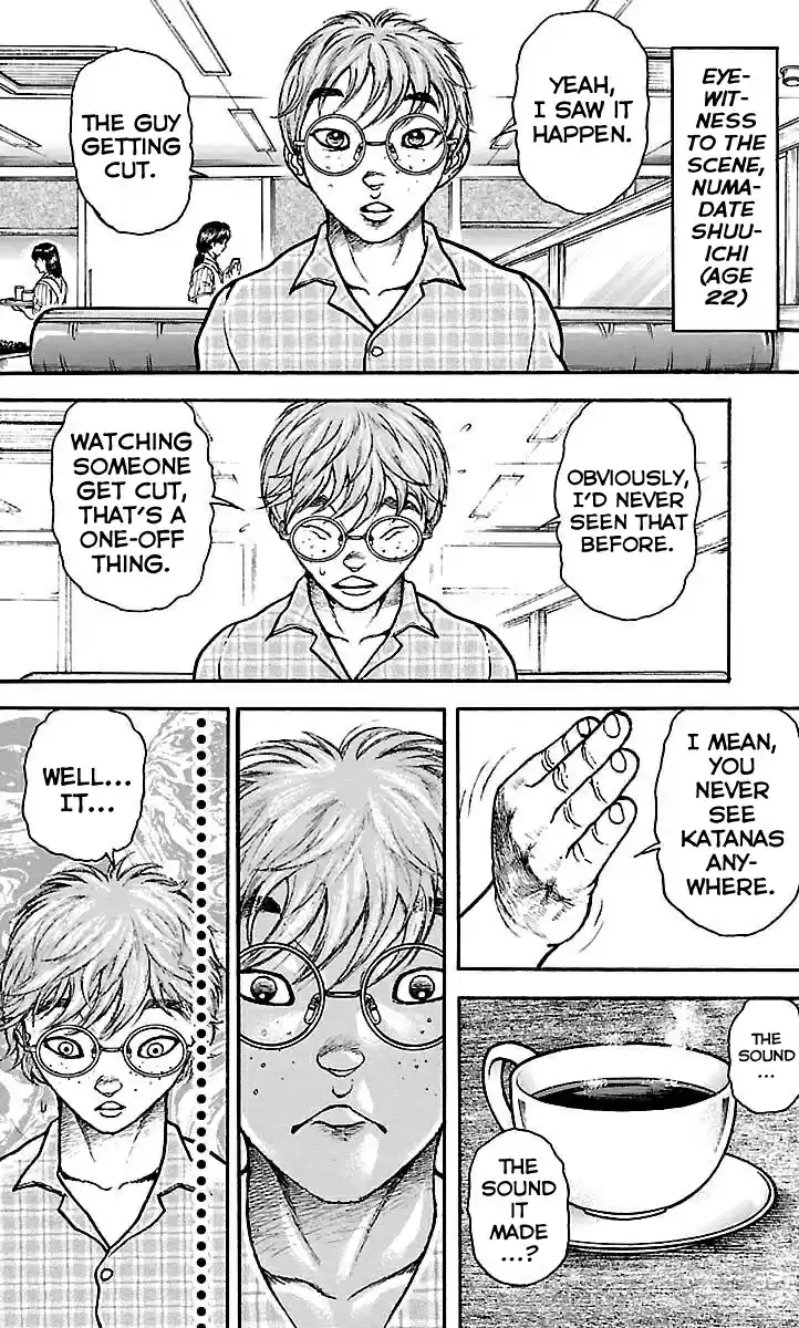 Baki Dou Vol. 19 Ch. 166 A Pure Contest of Strength