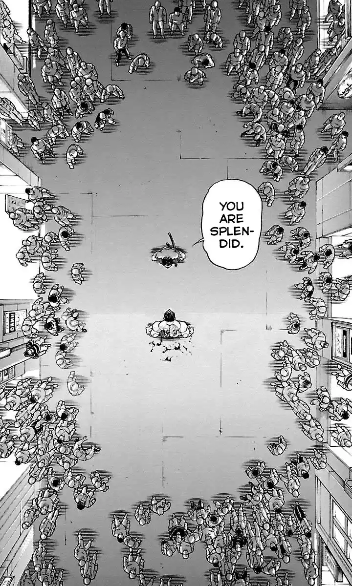 Baki Dou Vol. 19 Ch. 166 A Pure Contest of Strength