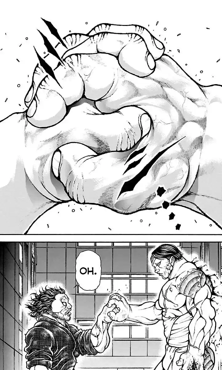 Baki Dou Vol. 19 Ch. 166 A Pure Contest of Strength