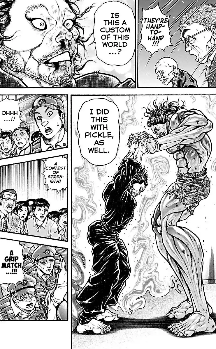 Baki Dou Vol. 19 Ch. 166 A Pure Contest of Strength