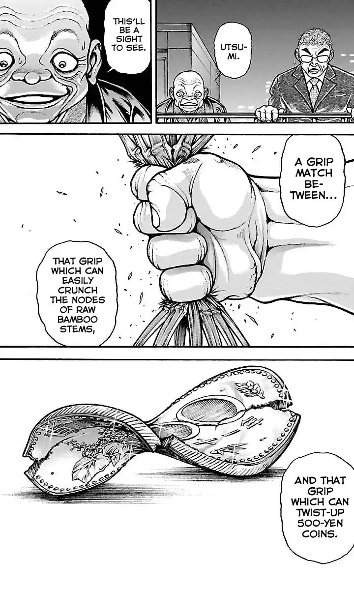 Baki Dou Vol. 19 Ch. 166 A Pure Contest of Strength