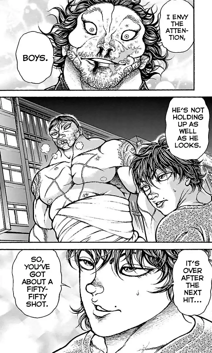 Baki Dou Vol. 19 Ch. 168 Unfelled Will