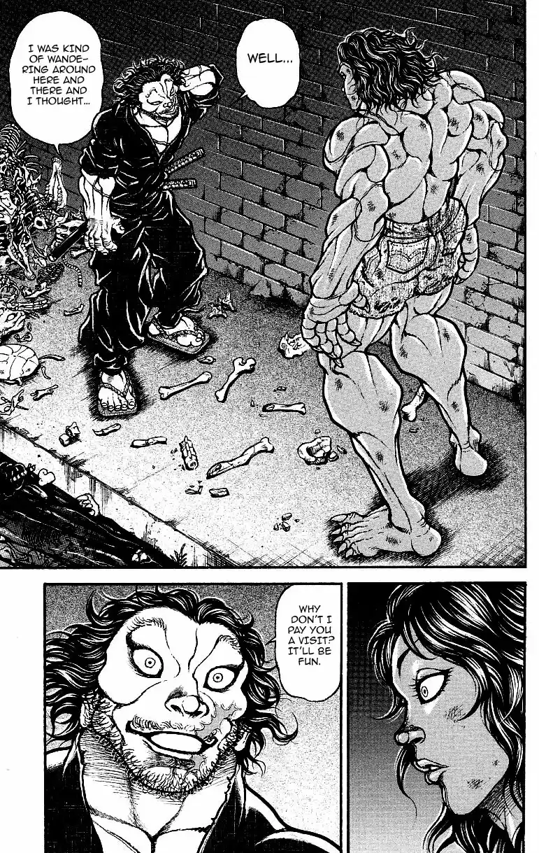 Baki Dou Vol. 20 Ch. 177 The "men out of our era" reunited