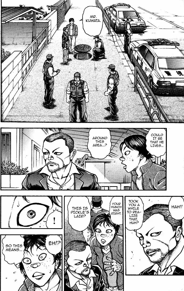 Baki Dou Vol. 20 Ch. 177 The "men out of our era" reunited