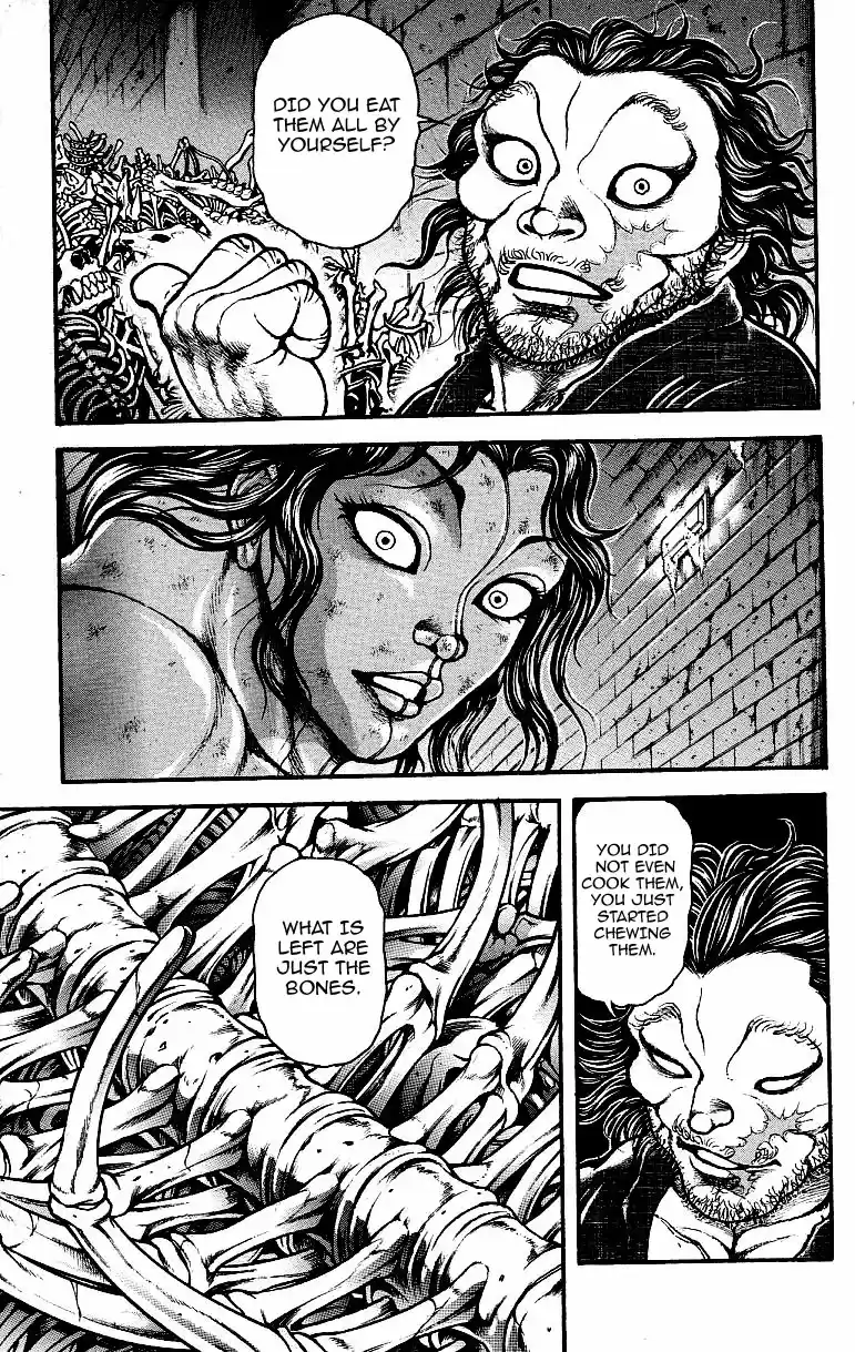Baki Dou Vol. 20 Ch. 177 The "men out of our era" reunited