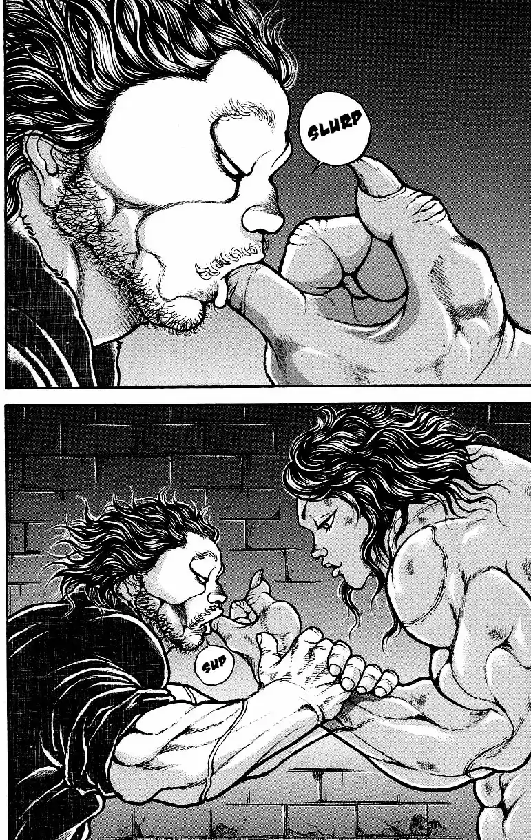 Baki Dou Vol. 20 Ch. 177 The "men out of our era" reunited