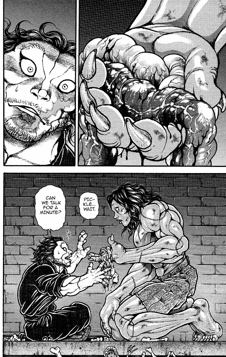 Baki Dou Vol. 20 Ch. 177 The "men out of our era" reunited