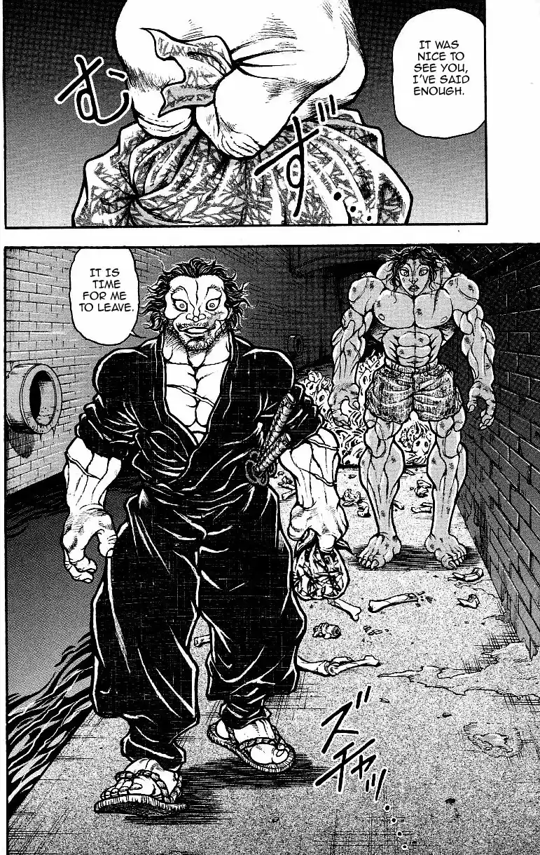 Baki Dou Vol. 20 Ch. 177 The "men out of our era" reunited