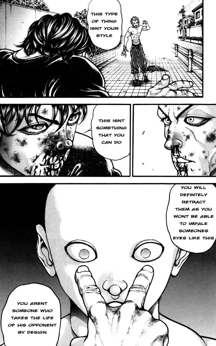 Baki Son Of Ogre Vol. 28 Ch. 235 Eye hits