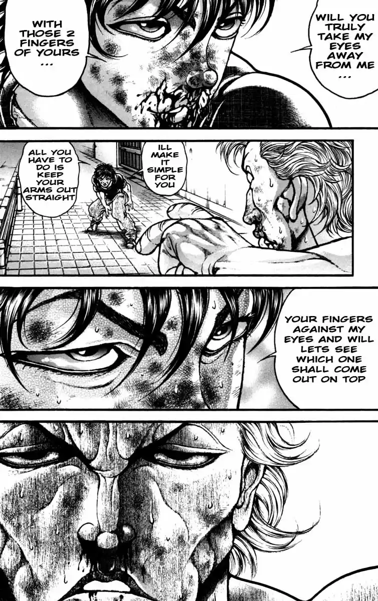 Baki Son Of Ogre Vol. 28 Ch. 235 Eye hits