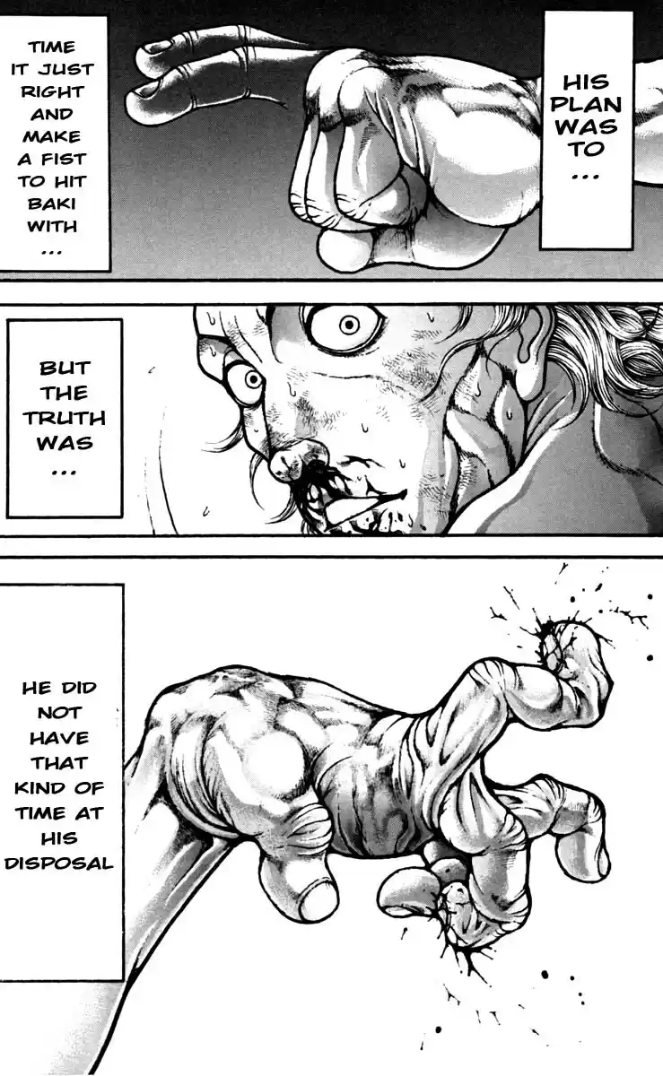 Baki Son Of Ogre Vol. 28 Ch. 235 Eye hits