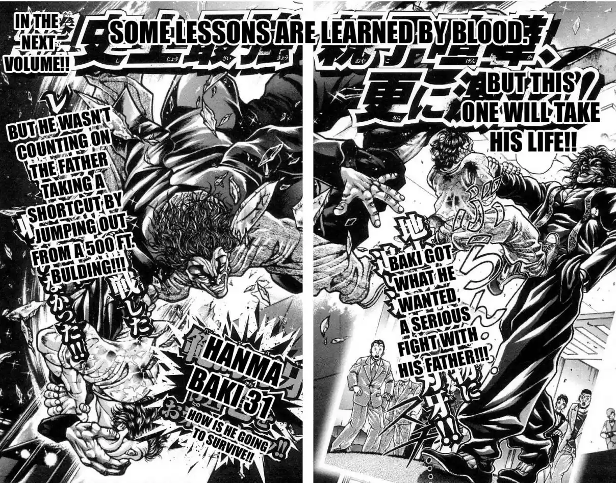 Baki Son Of Ogre Vol. 30 Ch. 250 The Battle of The Strongest Father And Son