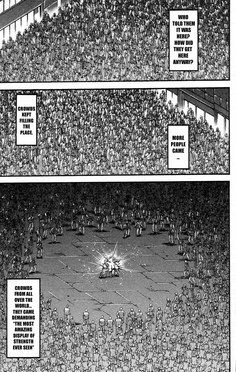 Baki Son Of Ogre Vol. 37 Ch. 307 My Fist Landing A Clear Message