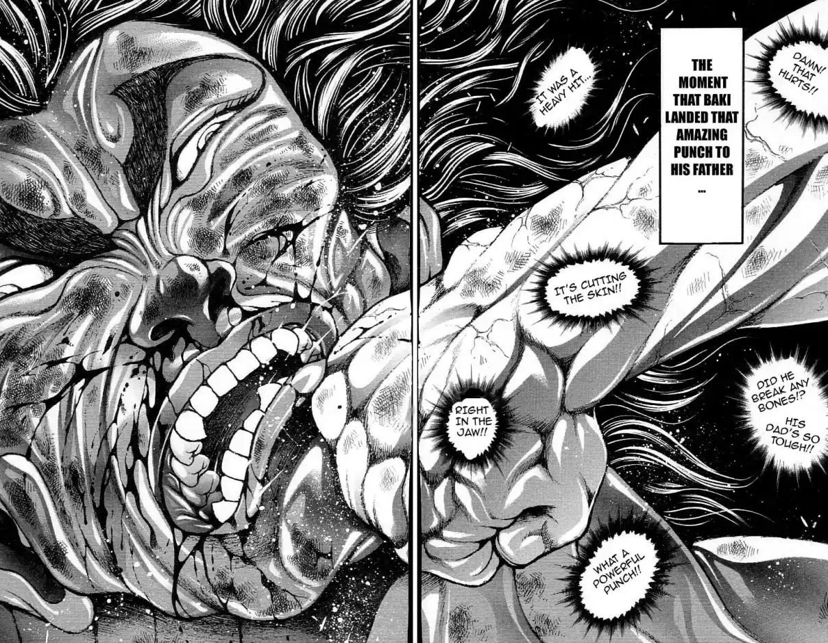 Baki Son Of Ogre Vol. 37 Ch. 307 My Fist Landing A Clear Message