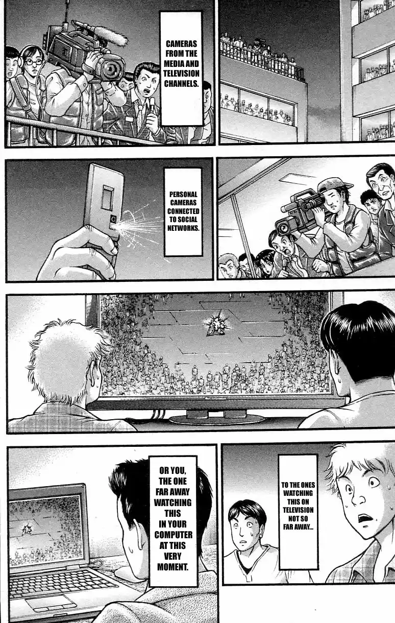 Baki Son Of Ogre Vol. 37 Ch. 307 My Fist Landing A Clear Message