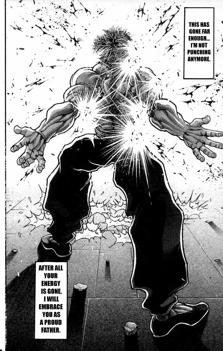 Baki Son Of Ogre Vol. 37 Ch. 307 My Fist Landing A Clear Message