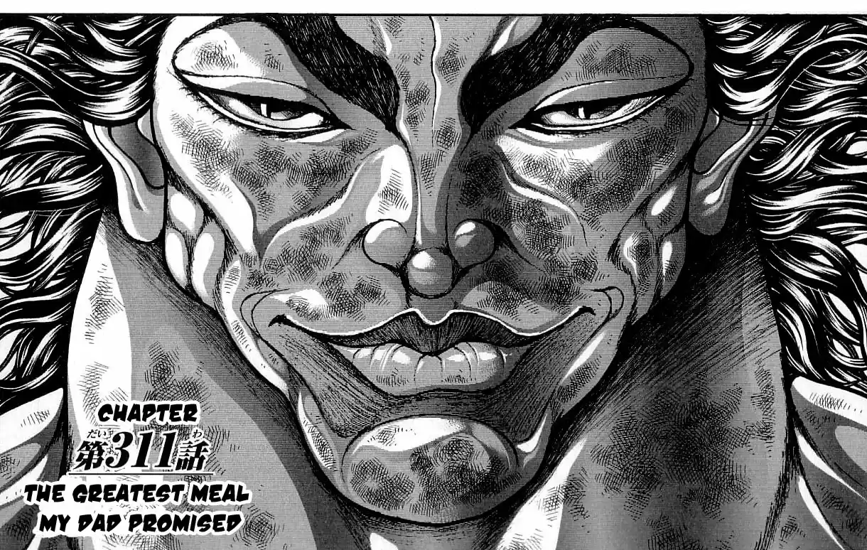 Baki Son Of Ogre Vol. 37 Ch. 311 The Greatest Meal My Dad Promised