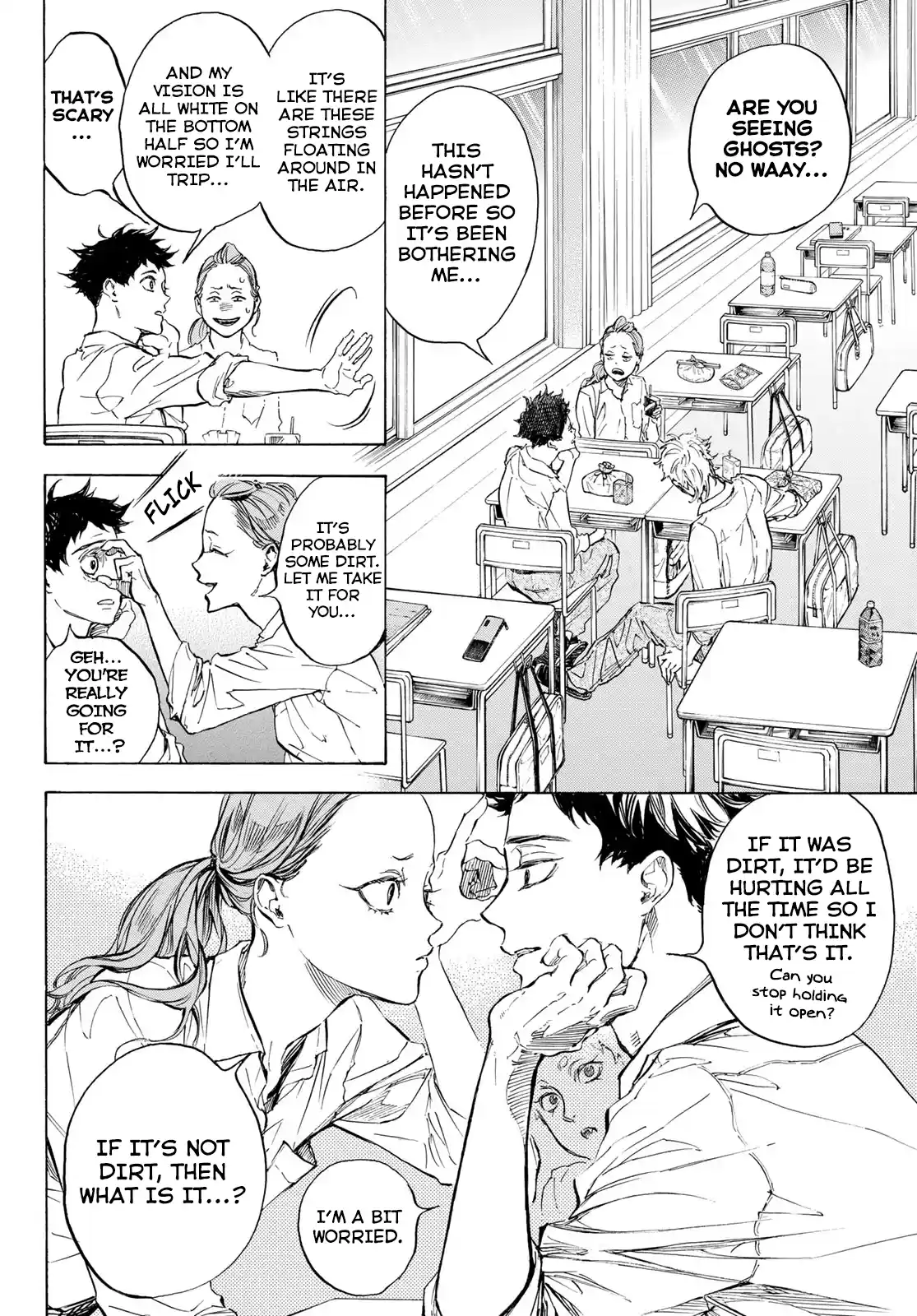 Ballroom E Youkoso Chapter 57: White Tear