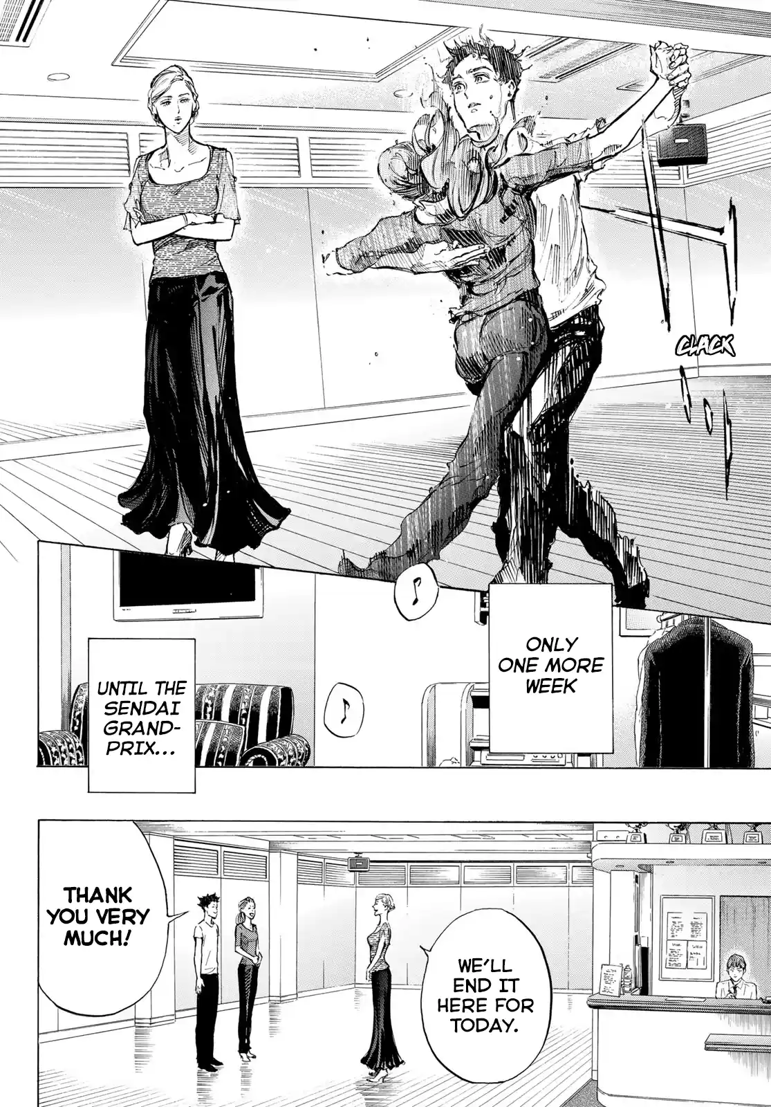 Ballroom E Youkoso Chapter 57: White Tear