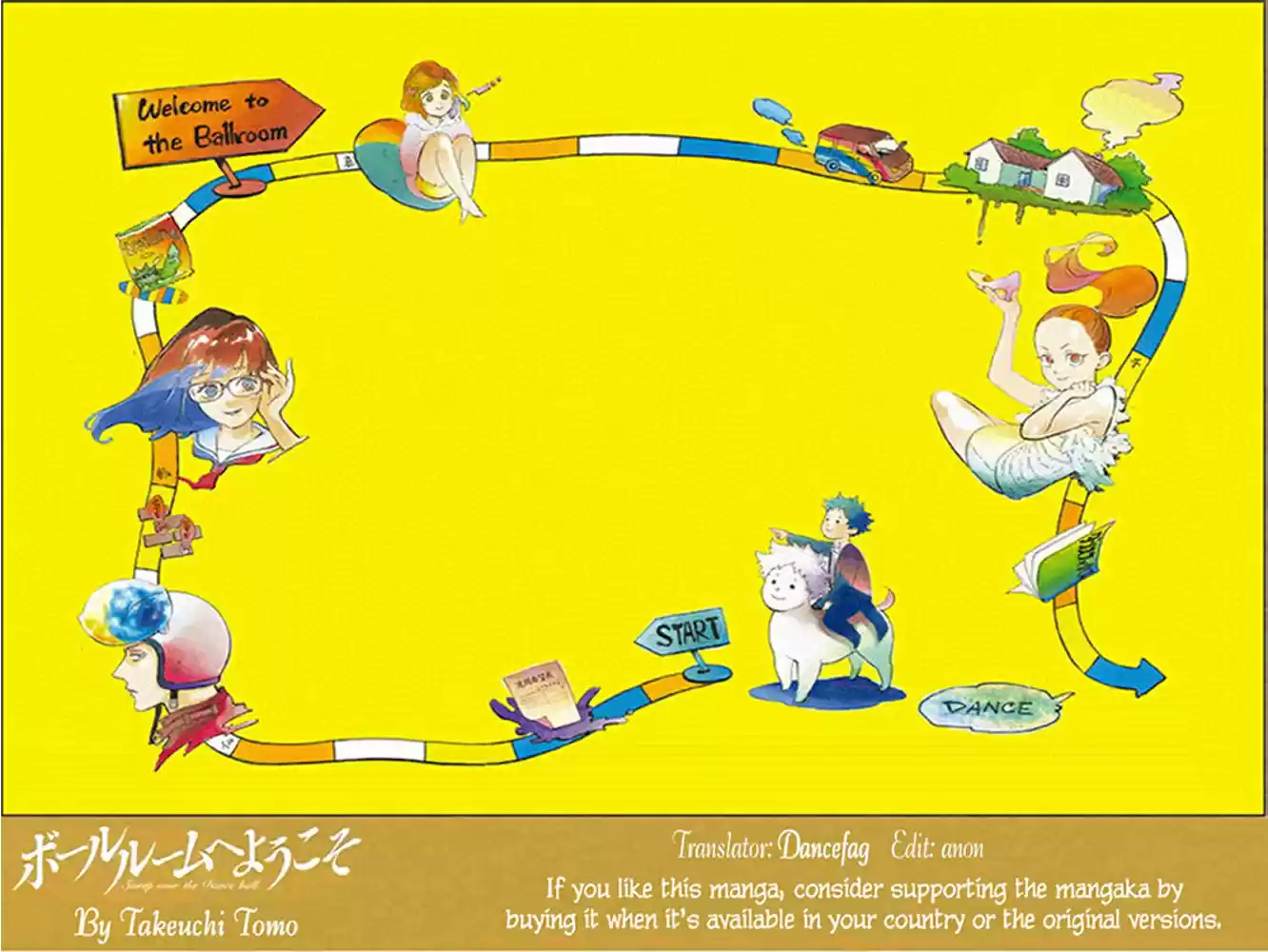 Ballroom E Youkoso Chapter 57: White Tear