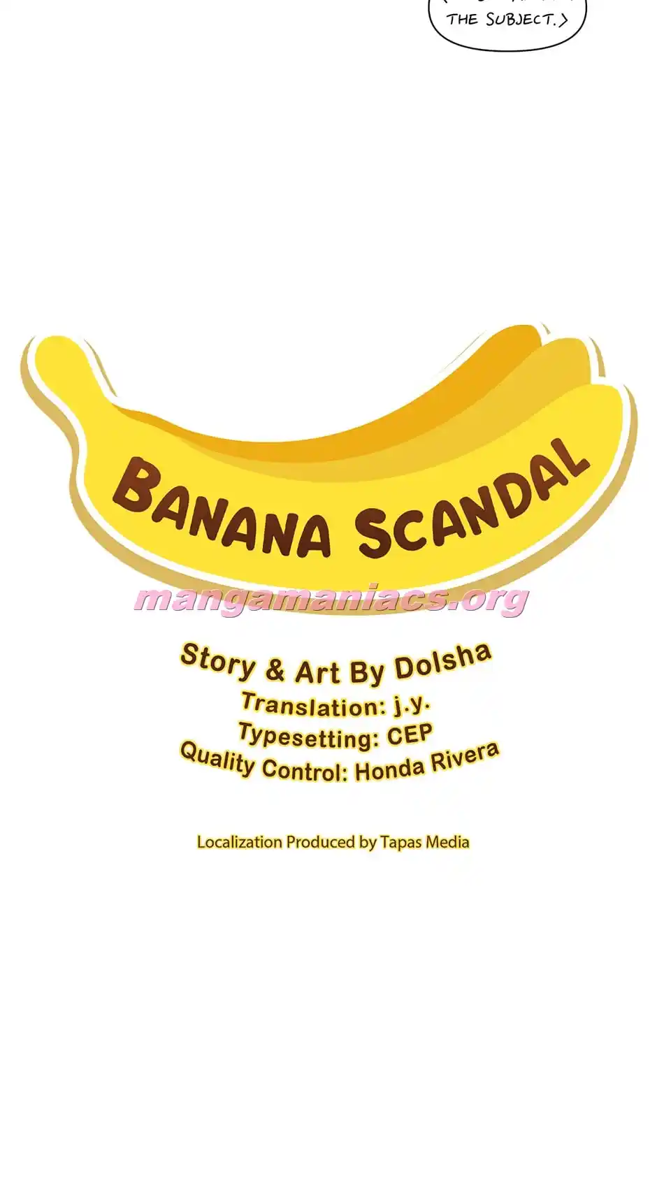 Banana Scandal Chapter 135