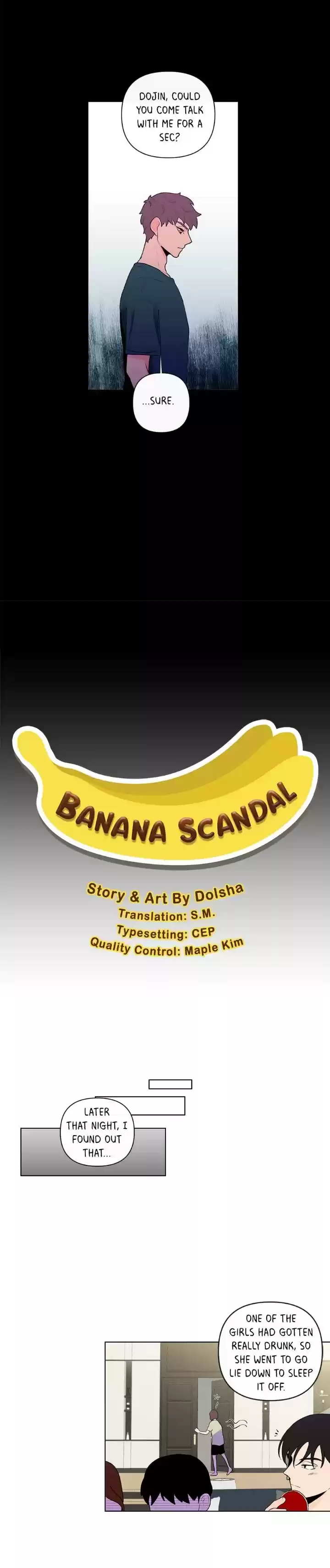 Banana Scandal Chapter 26 : Come To Bed