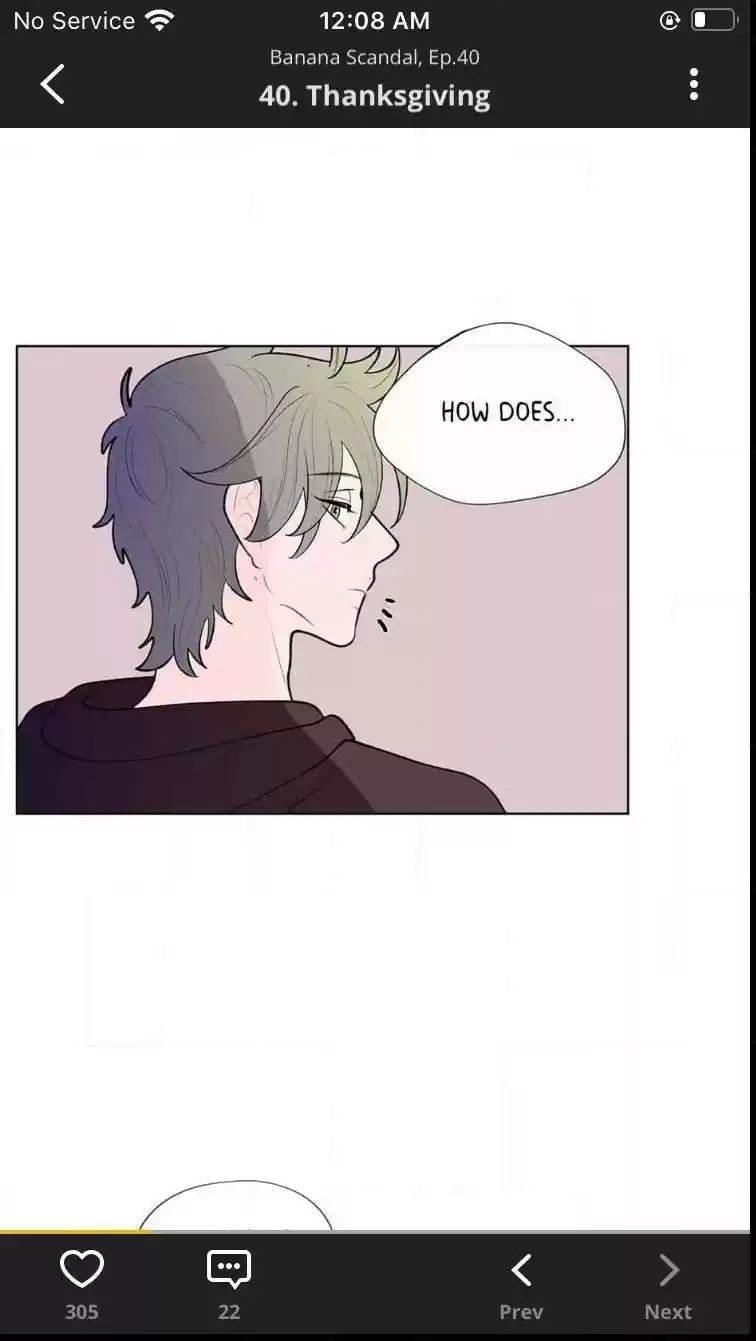 Banana Scandal Chapter 40 : Thanksgiving