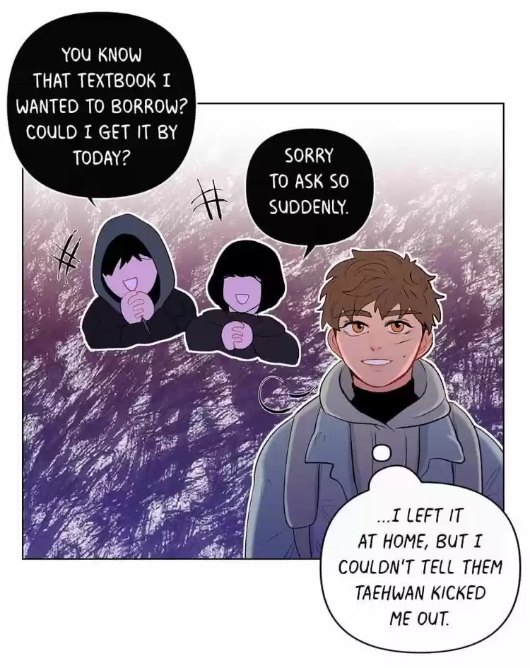 Banana Scandal Chapter 59 : Homeless And Taehee-Less