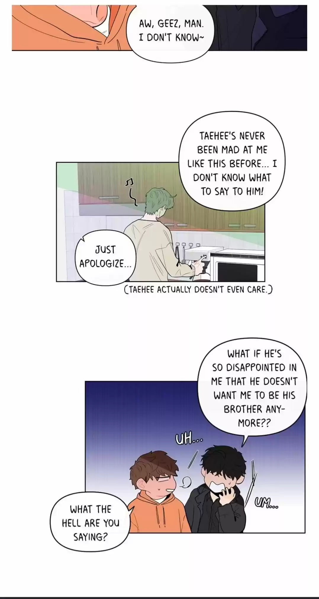 Banana Scandal Chapter 64 : A Brother's Bond