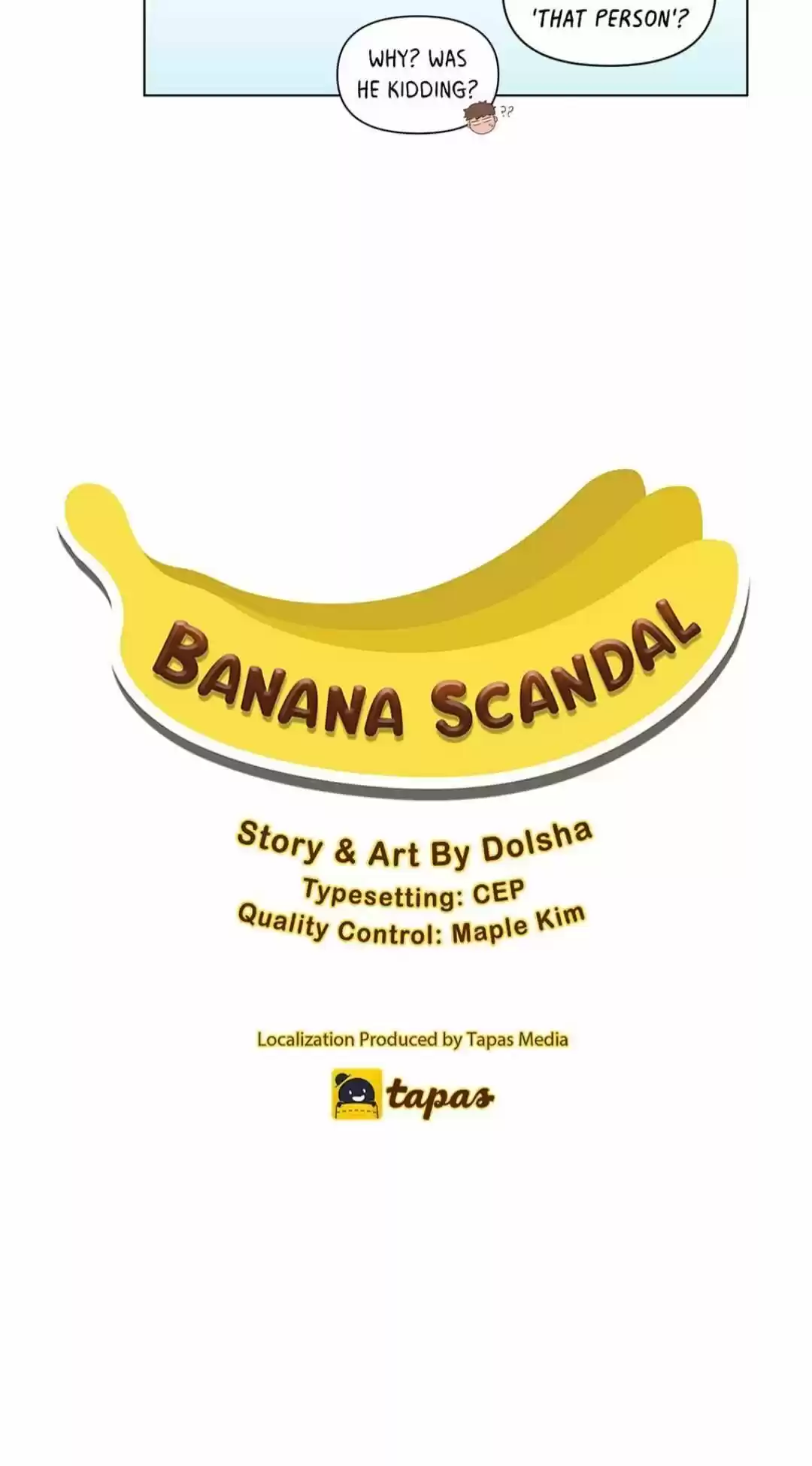 Banana Scandal Chapter 65 : New Beginnings