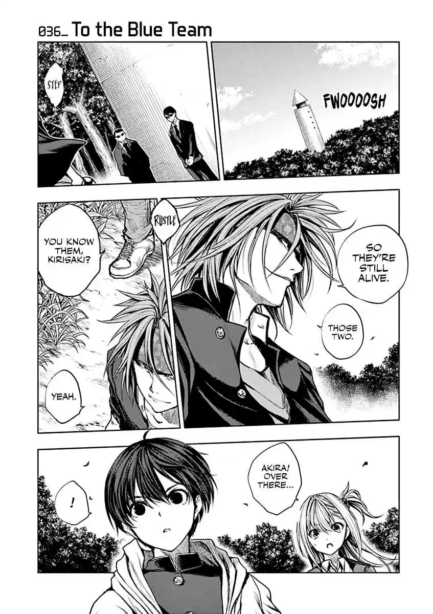 Battle in 5 Seconds After Meeting Vol. 4 Ch. 36 To the Blue Team