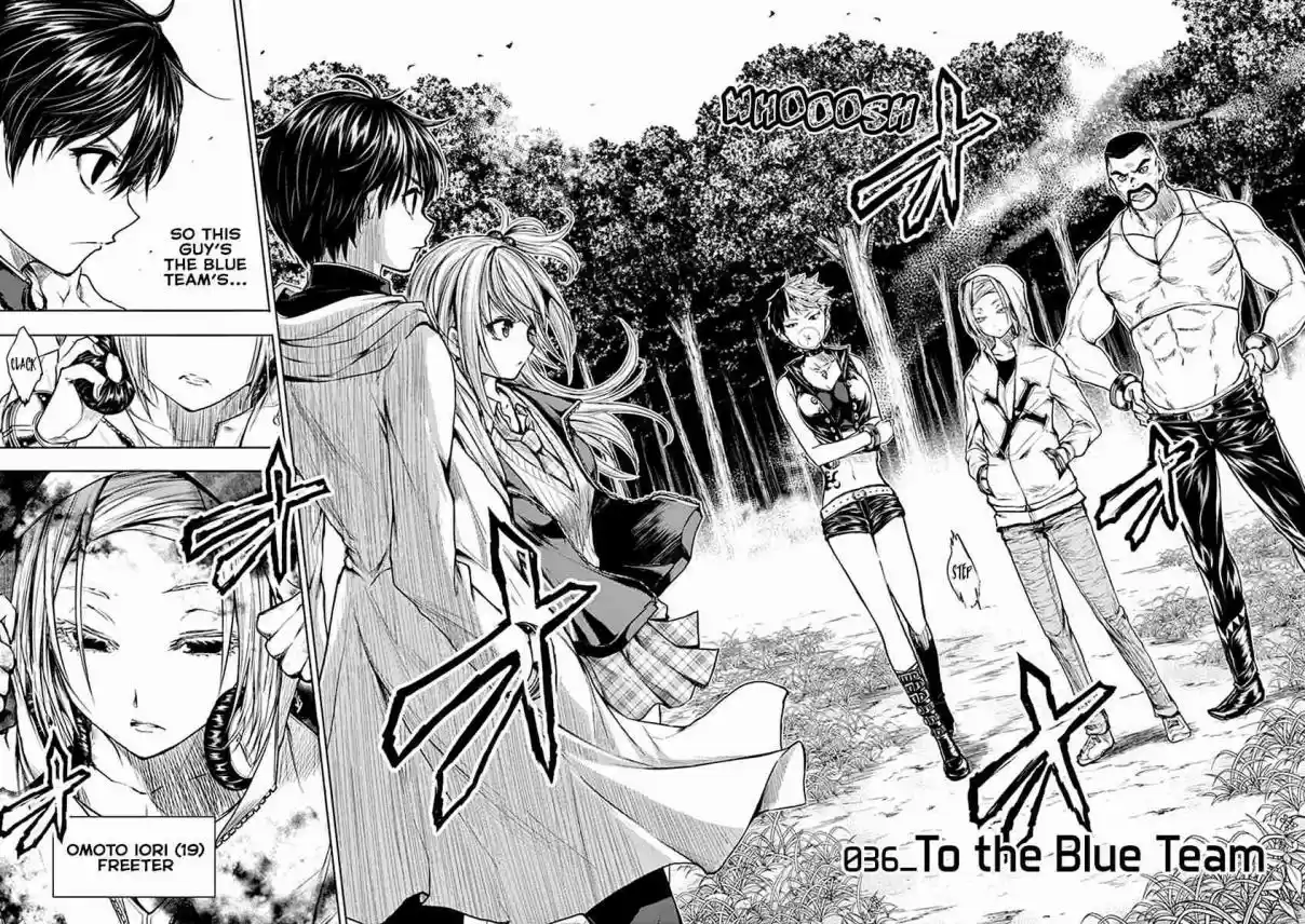 Battle in 5 Seconds After Meeting Vol. 4 Ch. 36 To the Blue Team