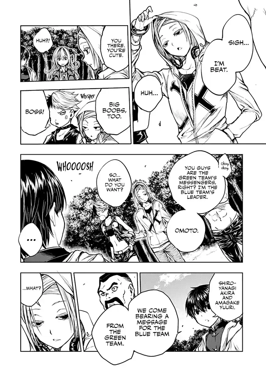 Battle in 5 Seconds After Meeting Vol. 4 Ch. 36 To the Blue Team