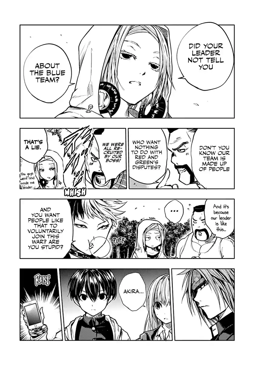 Battle in 5 Seconds After Meeting Vol. 4 Ch. 36 To the Blue Team